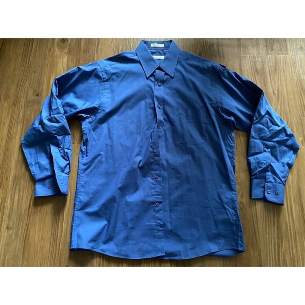 Pierre Cardin Men's Button-Up Dress Shirt (Medium 15-15.5 32/33)